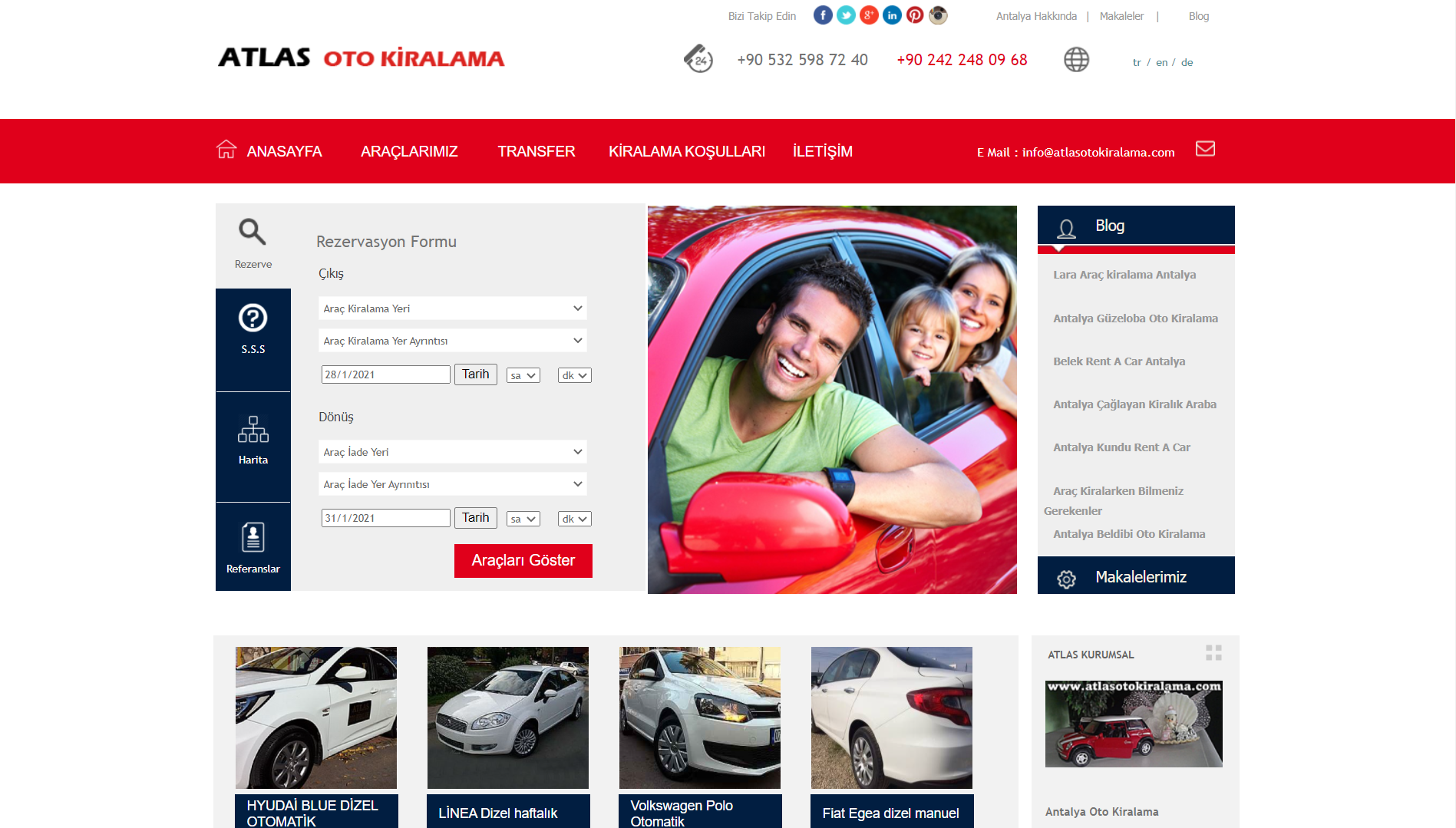 Atlas Oto Kiralama | ANTALYA